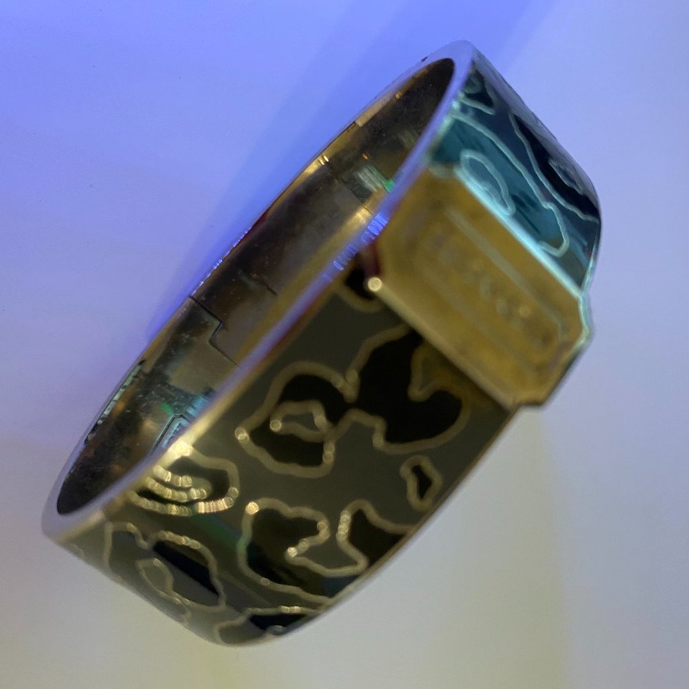 Coach Hinged Bangle Bracelet